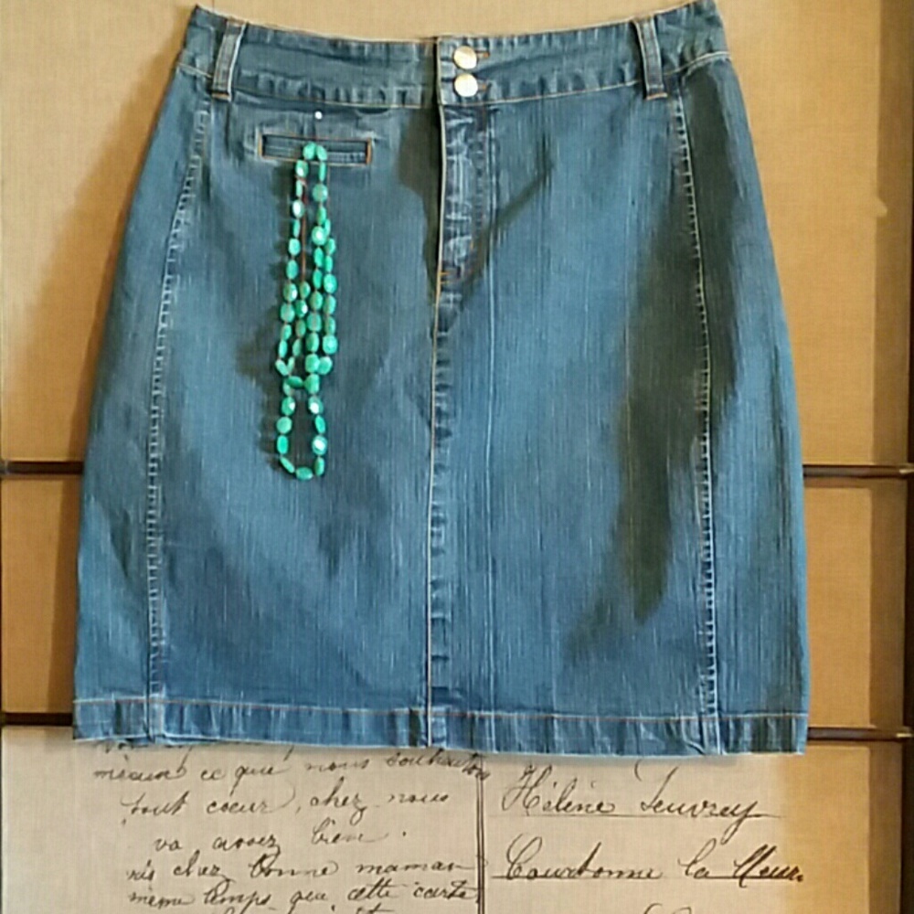 Jeans Skirt by Willi Smith